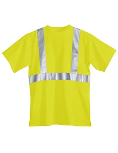 Tri-Mountain 222 Polyester safety shirt. ANSI Class 2.