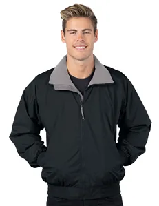 Tri-Mountain 8000 Nylon jacket with lightweight fleece lining.