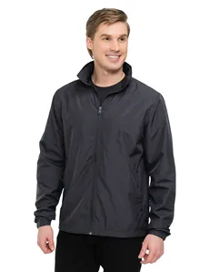 Tri-Mountain J1400 Men 100% polyester full zip jacket
