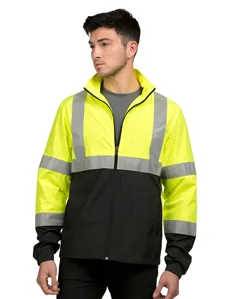 Tri-Mountain J1435 Men 100% polyester full zip jacket