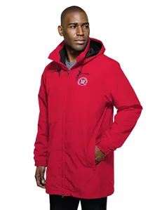Tri-Mountain J9985 Men fleece jacket 3-in-1 system hooded parka.