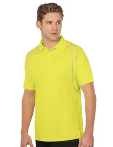 Tri-Mountain K037 Men Safety Polo with Reflective Piping