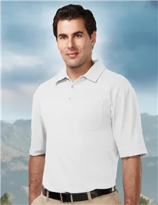 Tri-Mountain Performance K107P Men 100% Polyester UC S/S Golf Shirt