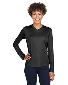 Team 365 TT11WL Ladies Zone Performance Long-Sleeve T-Shirt