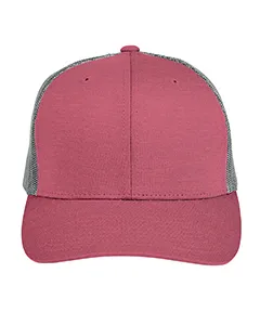 TT802 Team 365 by Yupoong Adult Zone Sonic Heather Trucker Cap