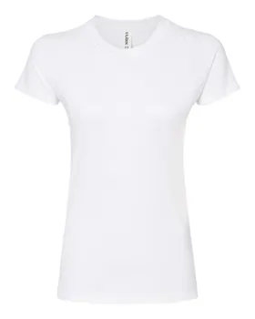 Tultex 213 Womens Fine Jersey Slim Fit T-Shirt