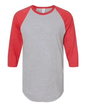 245 Tultex Fine Jersey Raglan T-Shirt