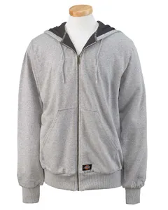 Dickies TW382 Mens 470 Gram Thermal-Lined Fleece Jacket Hooded Sweatshirt