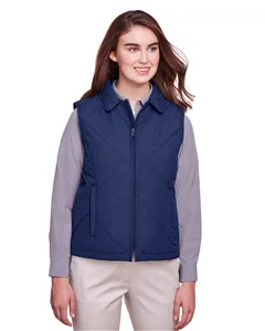 UltraClub UC709W Ladies Dawson Quilted Hacking Vest