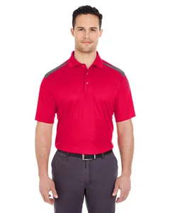 UltraClub 8215 Cool & Dry Two-Tone Mesh Piqué Polo