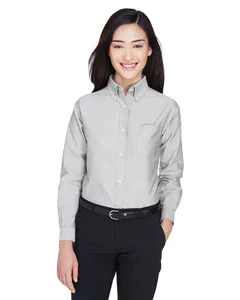 UltraClub 8990 Womens Classic Wrinkle-Resistant Oxford Shirt