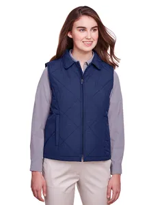 UltraClub UC709W Womens Dawson Quilted Hacking Vest