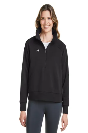 Under Armour 1379492 Ladies Rival Fleece Quarter-Zip