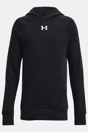 Under Armour 1379792 Youth Rival Fleece Hooded Sweatshirt