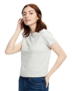 US Blanks US521 Ladies Short Sleeve Crop T-Shirt