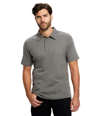 US Blanks US5580 Mens Jersey Interlock Polo T-Shirt