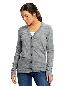 US Blanks US950 Ladies 4.9 oz. Long-Sleeve Cardigan