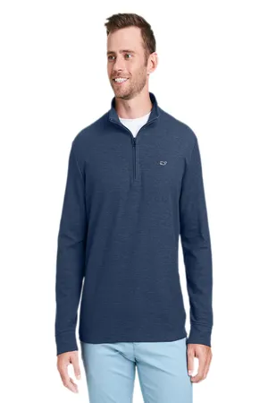 vineyard vines K002708 Mens Saltwater Quarter-Zip Pullover