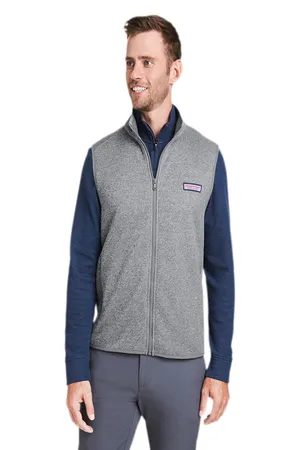 K002713 vineyard vines Mens Mountain Sweater Fleece Vest