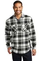 Port Authority W668 Plaid Flannel Shirt.