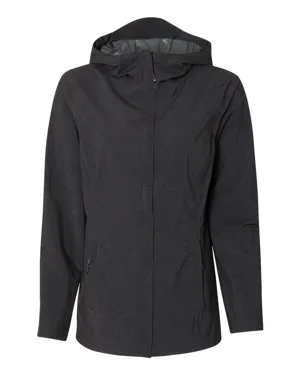 Weatherproof 17604W Womens 32 Degrees Mélange Rain Jacket