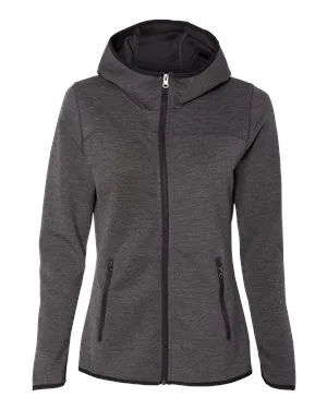 Weatherproof W18700 Womens HeatLast Fleece Tech Full-Zip Hooded Sweatshirt