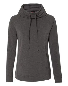 Weatherproof W18706 Women’s HeatLast Fleece Faux Cashmere Funnel Neck Sweatshirt