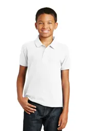 Port Authority Y100 Youth Core Classic Pique Polo.