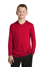 Sport-Tek YST358 Youth PosiCharge Competitor Hooded Pullover.