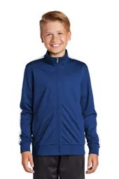 YST94 Sport-Tek Youth Tricot Track Jacket.