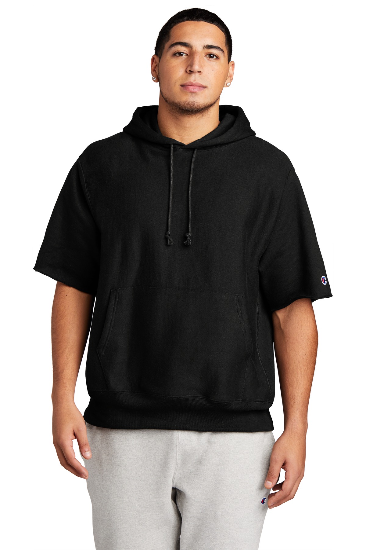 champion short sleeve sweatshirt